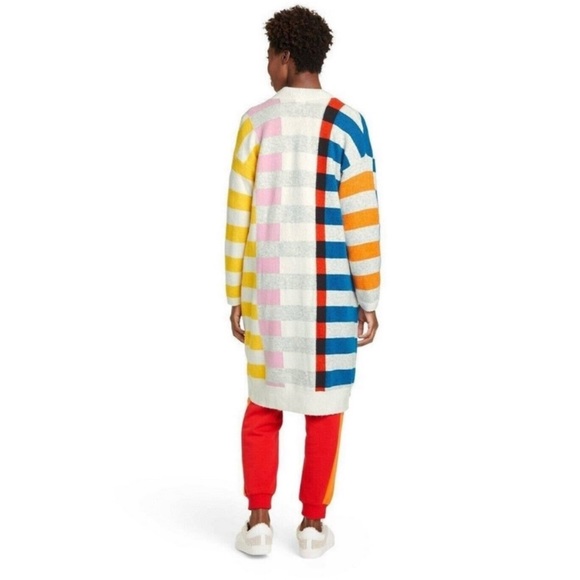 Lego X Target Collaboration Color Block Duster Cardigan NWT XS - Picture 3 of 10